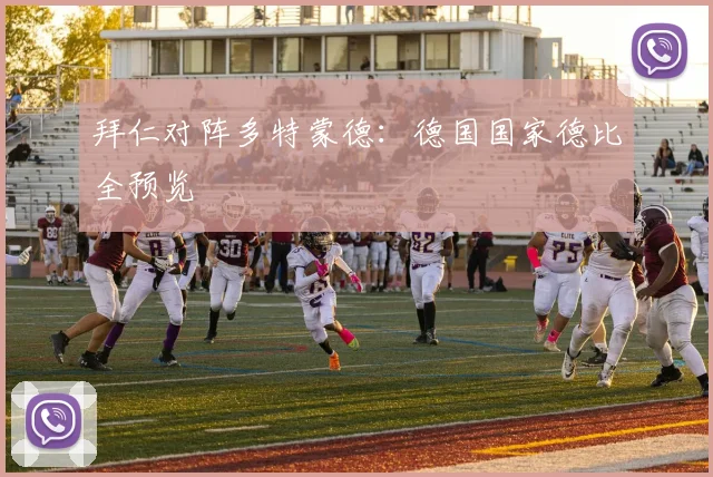 拜仁对阵多特蒙德：德国国家德比全预览